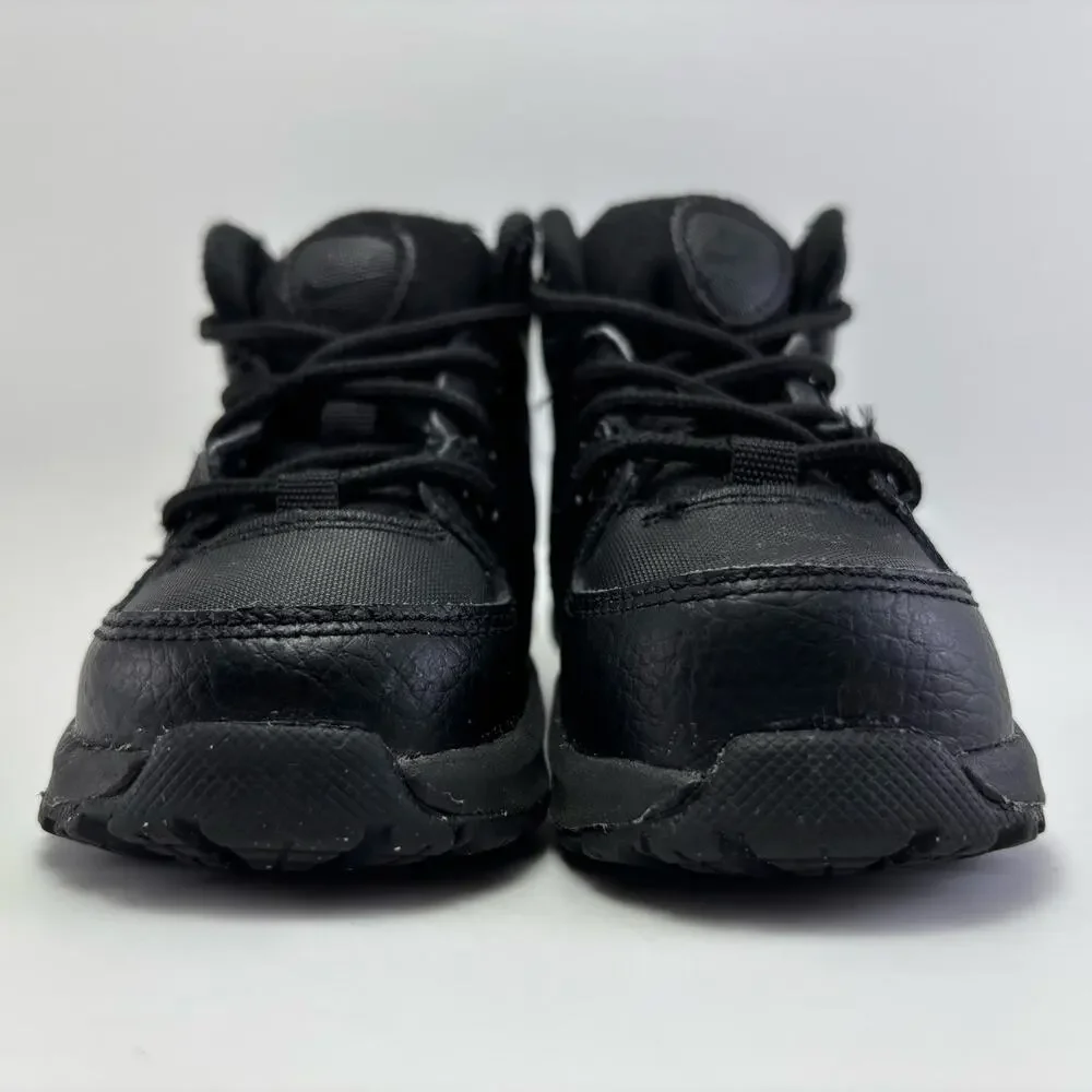 NIKE “Manoa” Black Leather Toddler Boots Size 5C